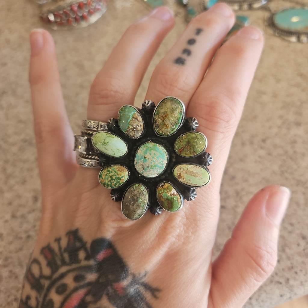 Green Goddess Ring SALE