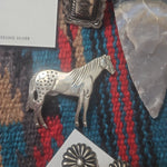 Sterling Appaloosa Horse Pin