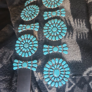 Turquoise Concho Belt