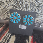 Turquoise Cluster Earrings SALE