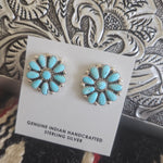 Turquoise Cluster Earrings SALE