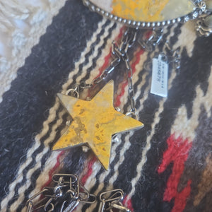 Bumblebee Jasper Star Necklace SALE