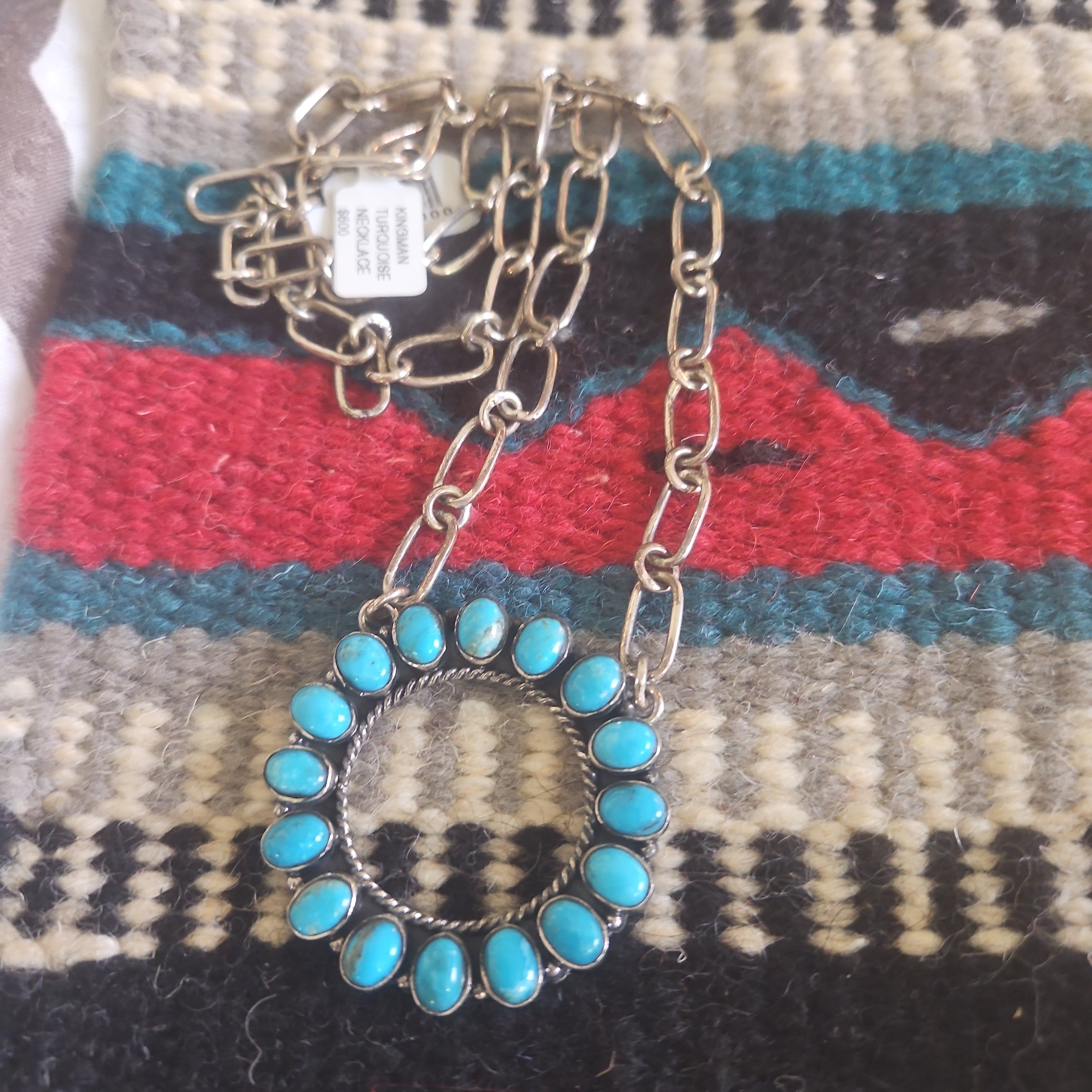 Kingman Circle Necklace SALE