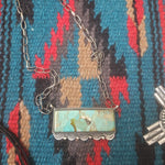 Turquoise Bar Necklace