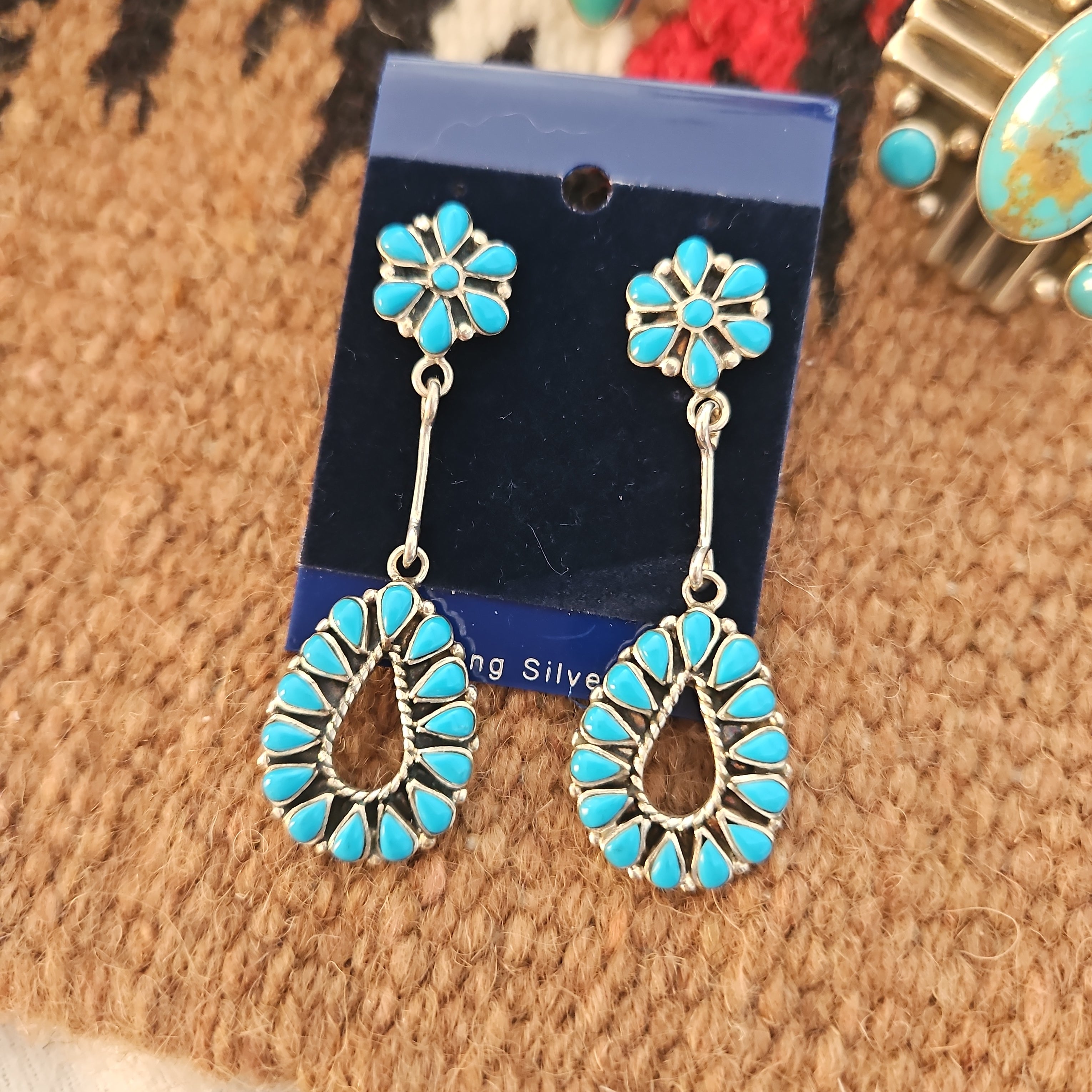 Turquoise Drop Earrings