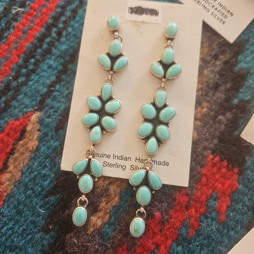 Turquoise Chandelier Earrings SALE