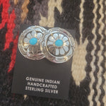 Turquoise Sunflower Earrings SALE