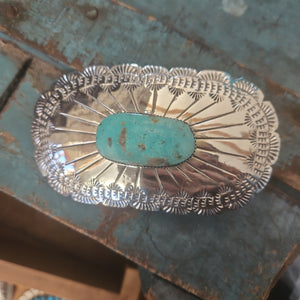 Turquoise Belt Buckle