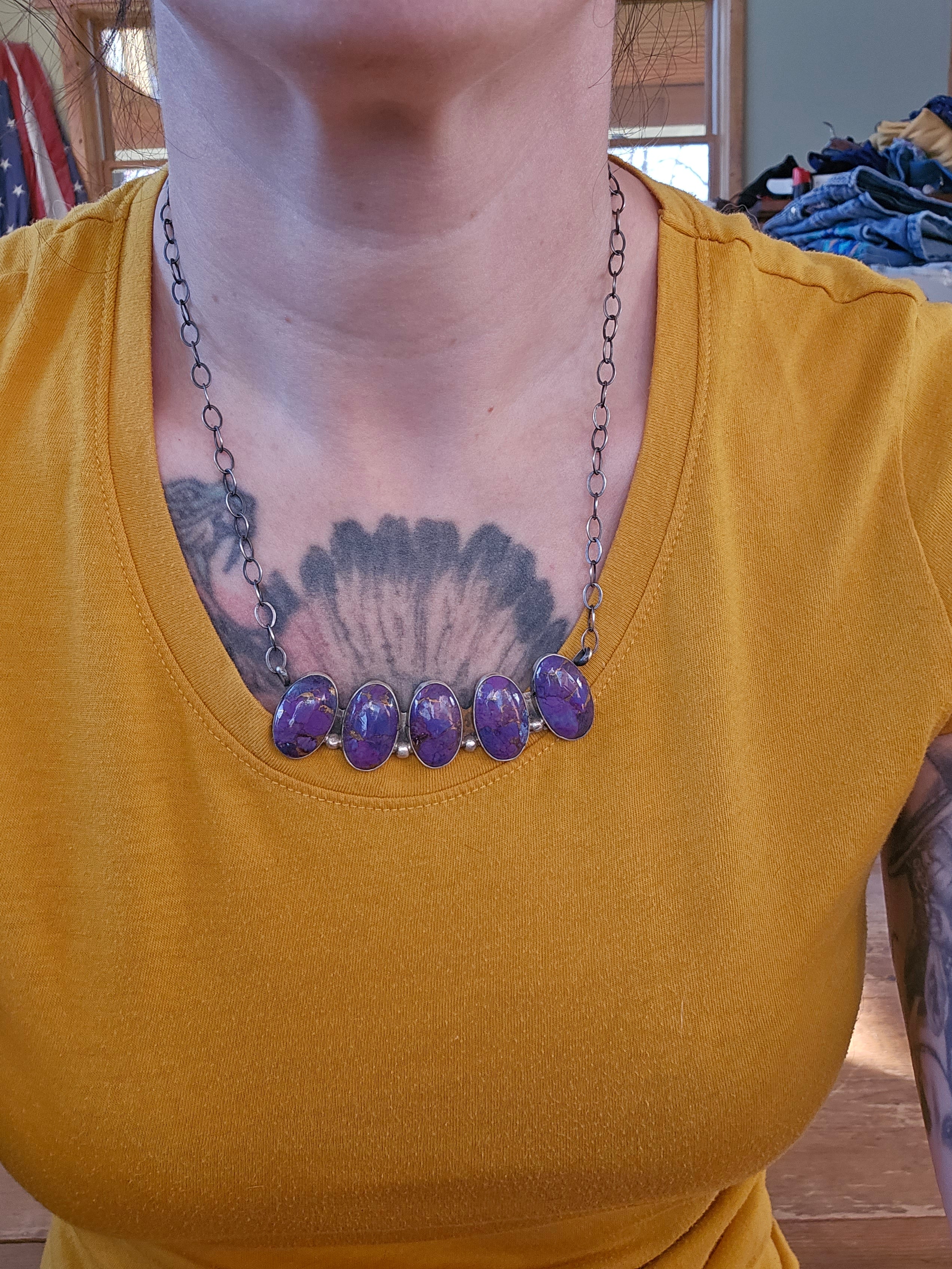 Betta Lee Purple Necklace SALE