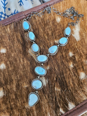Golden Hills Turquoise Lariat