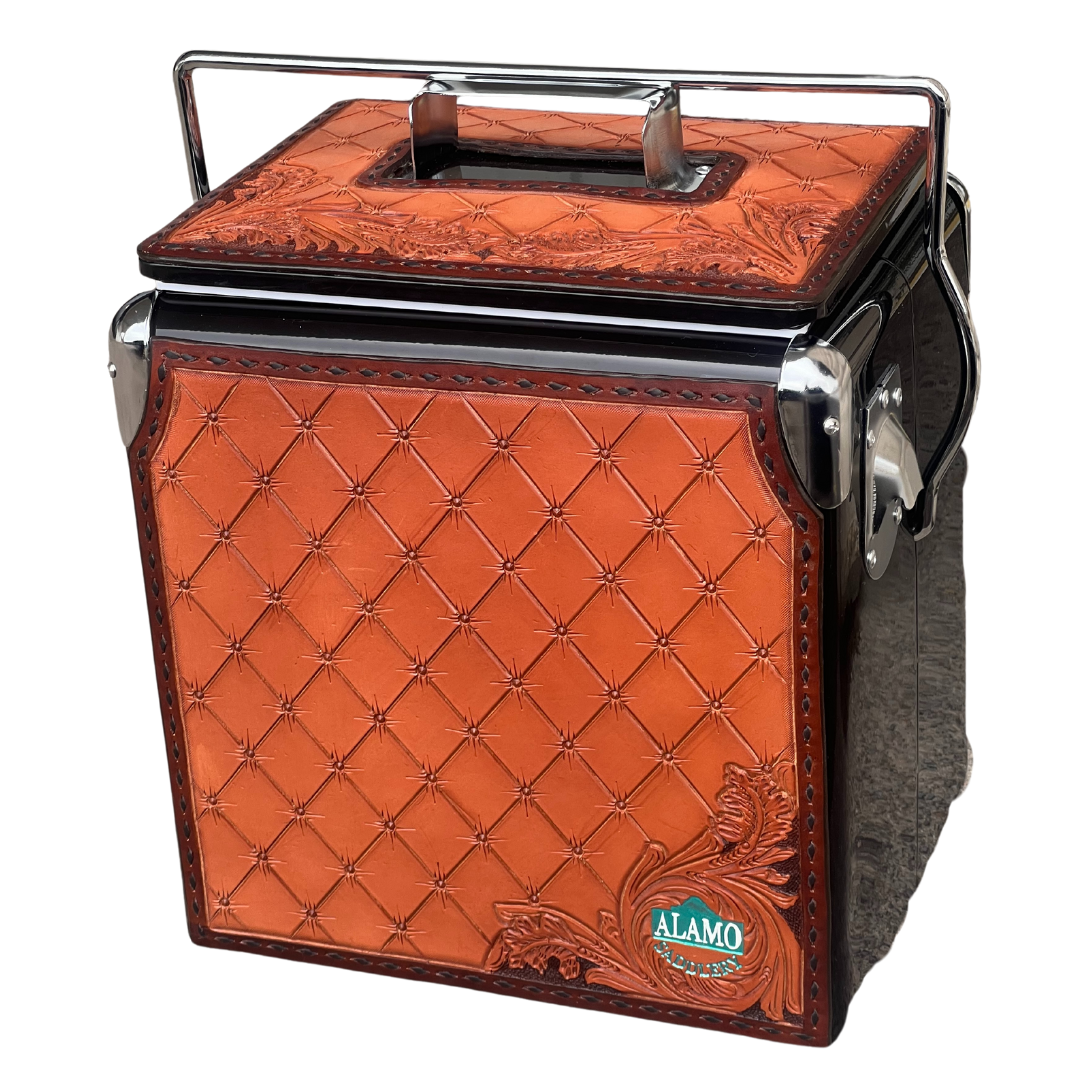 Retro Rodeo Black Cooler- Oakleaf