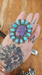 Purple Statement Ring SALE
