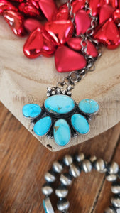 Kingman Half Moon Necklace