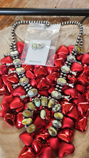 Palomino Squash Blossom Necklace Set SALE