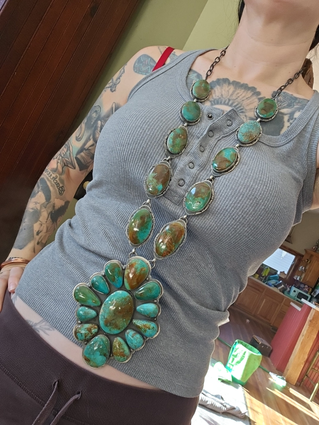 Cluster Statement Necklace