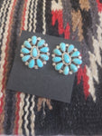 Turquoise Cluster Earrings SALE