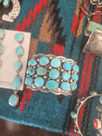 Turquoise Cluster Statement Cuff Tom Lewis SALE Retail 1,320