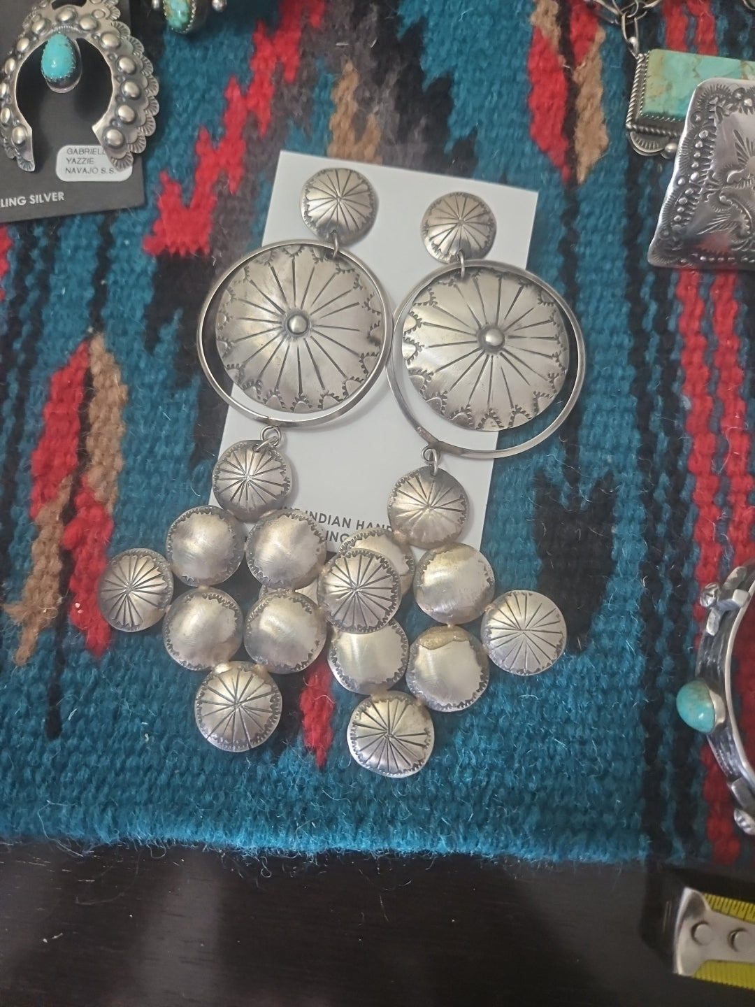 Statement Concho Earrings SALE