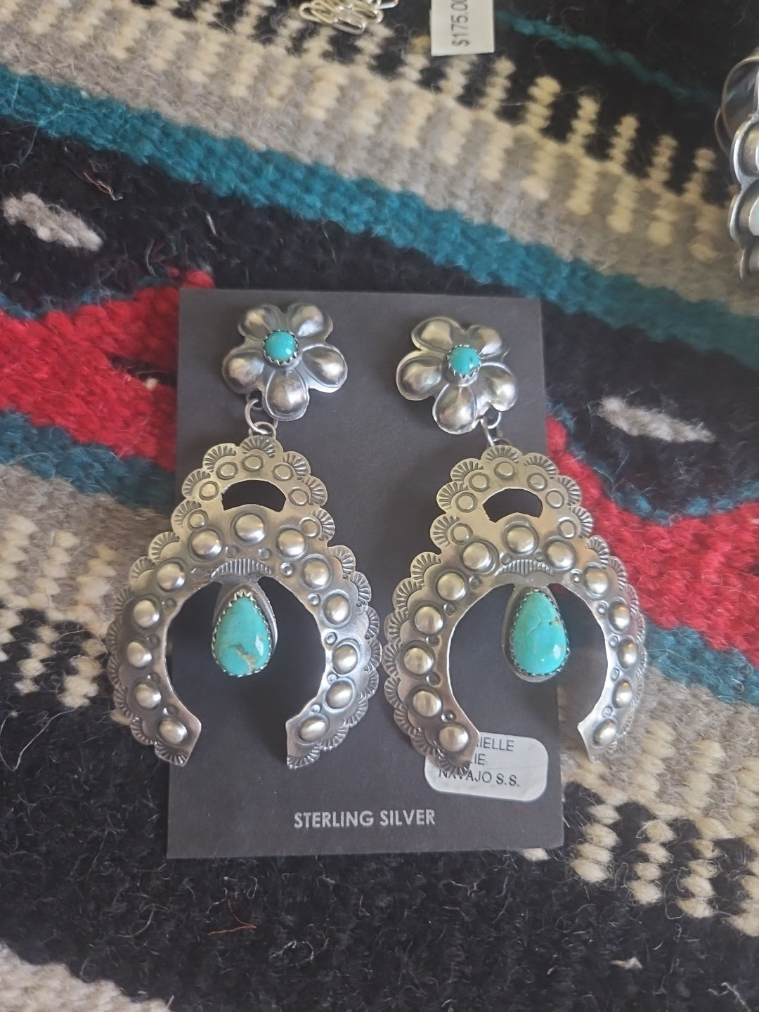 Turquoise Naja Earrings