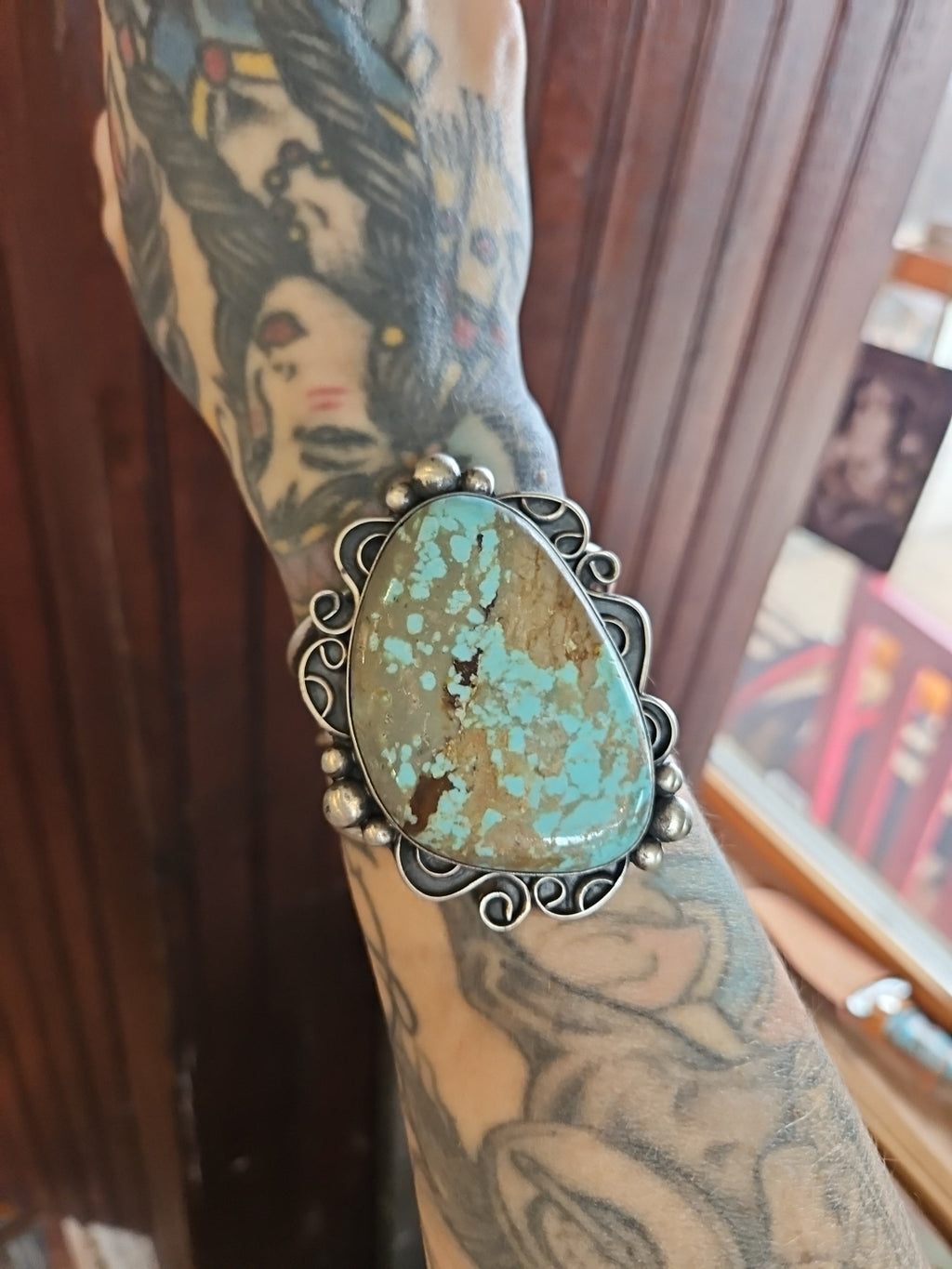 Turquoise Chimney Butte Cuff