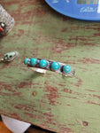 Heavy Turquoise Chimney Butte Cuff