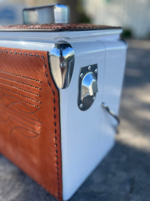 Retro TOAST Cowboy Stitch Cooler