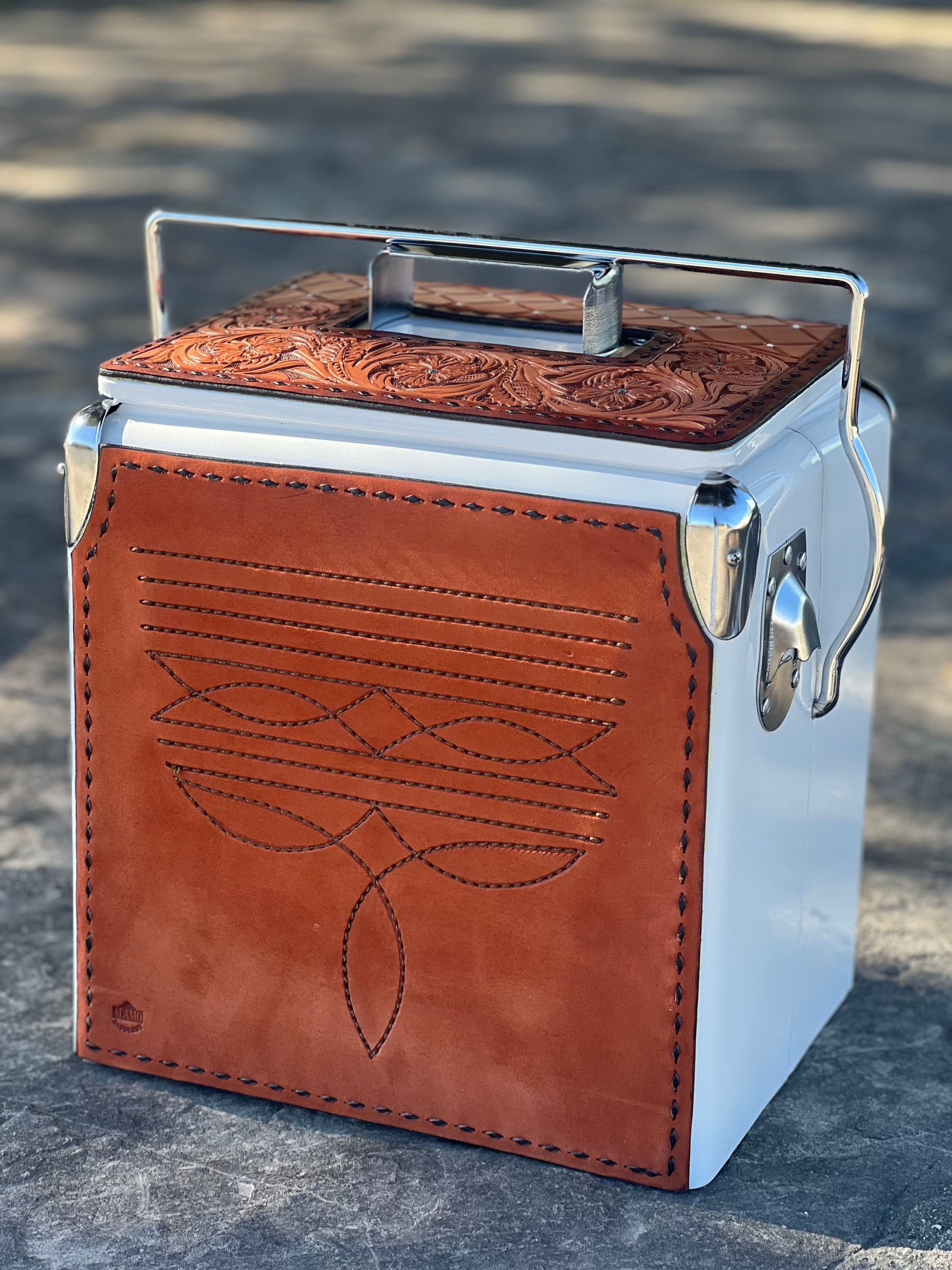 Retro TOAST Cowboy Stitch Cooler