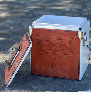 Retro TOAST Cowboy Stitch Cooler