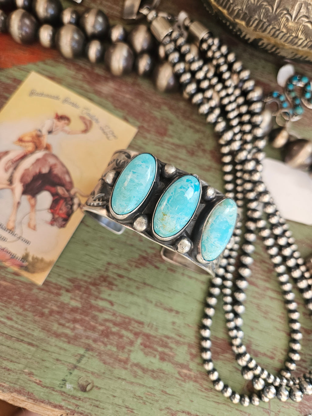 Turquoise Chimney Butte Cuff