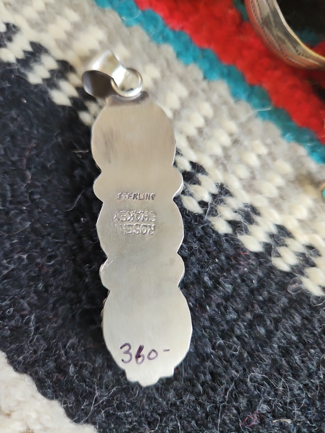 Purple Totem Pendant #1