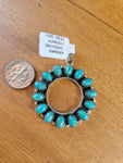 Turquoise Circle Pendant