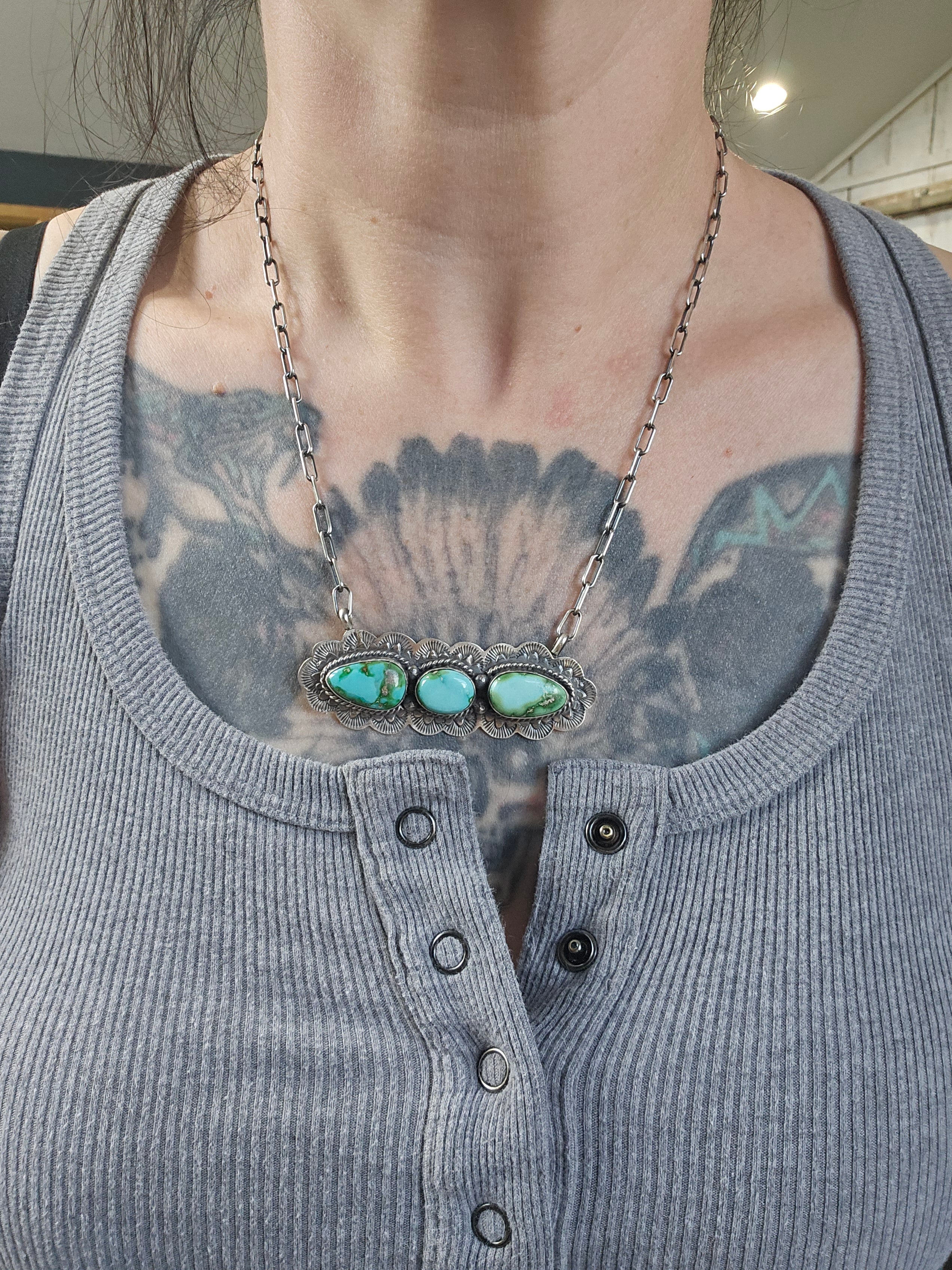 Sonoran Gold Concho Necklace