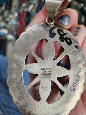 Big Chimney Butte Concho Pendant