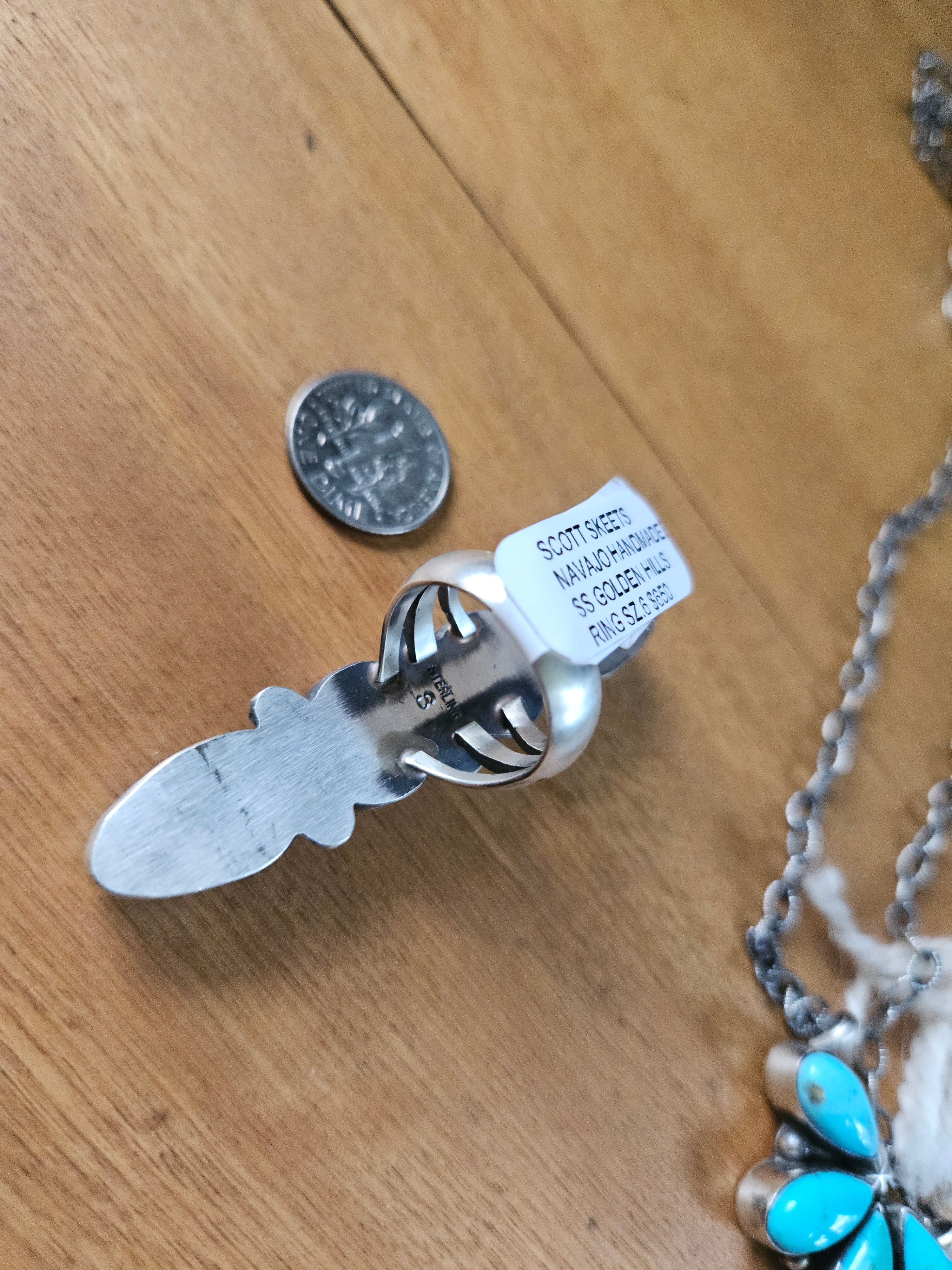 Golden Hills Totem Ring