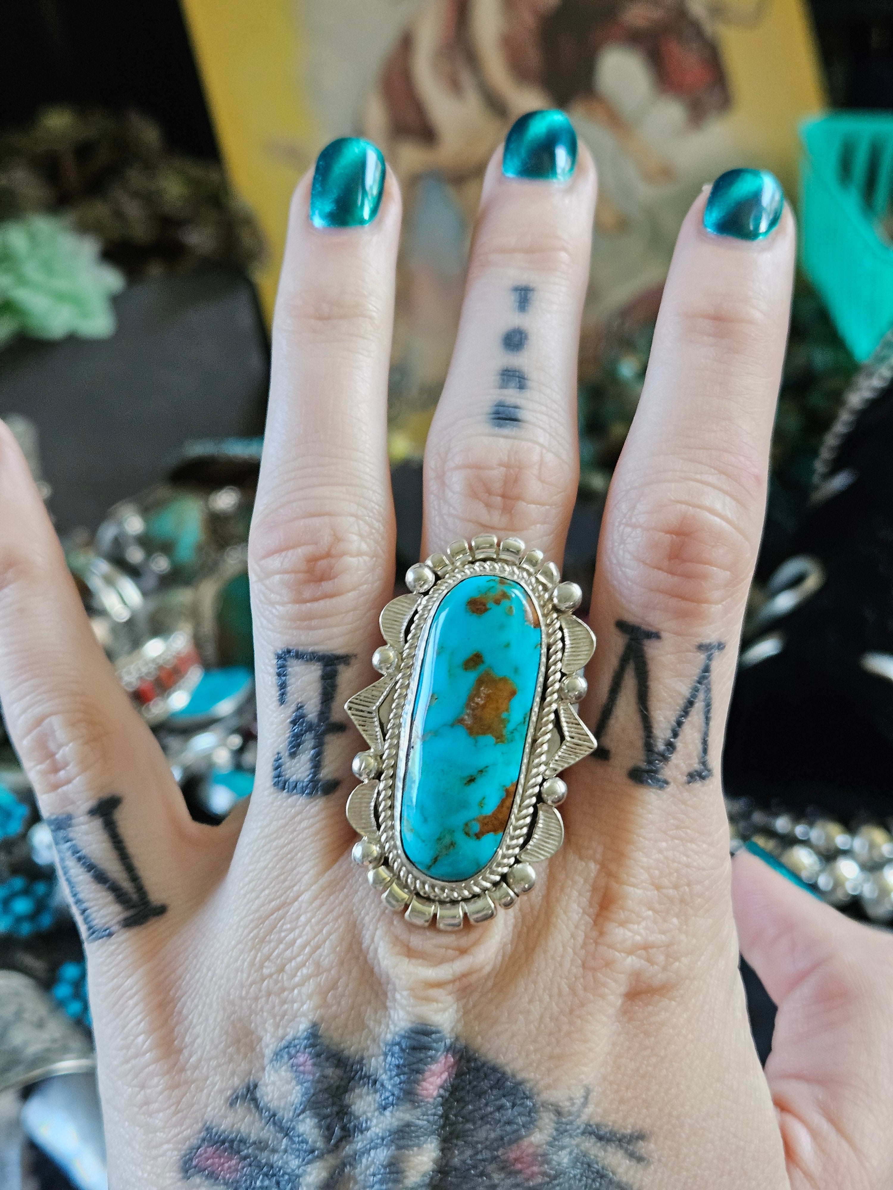 Turquoise Sun Ring