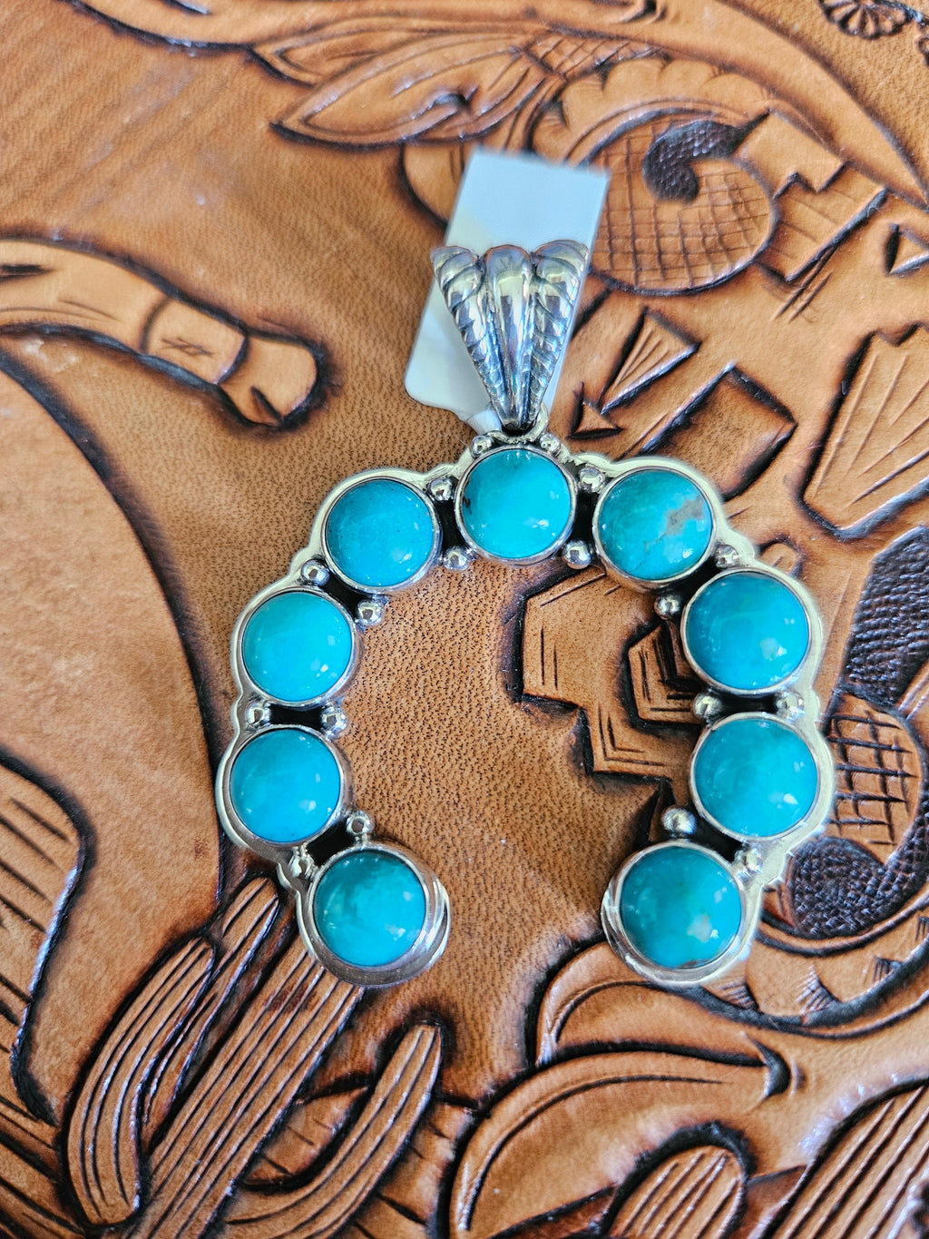 Turquoise Naja Pendant