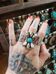 Wild Horse and Turquoise Ring