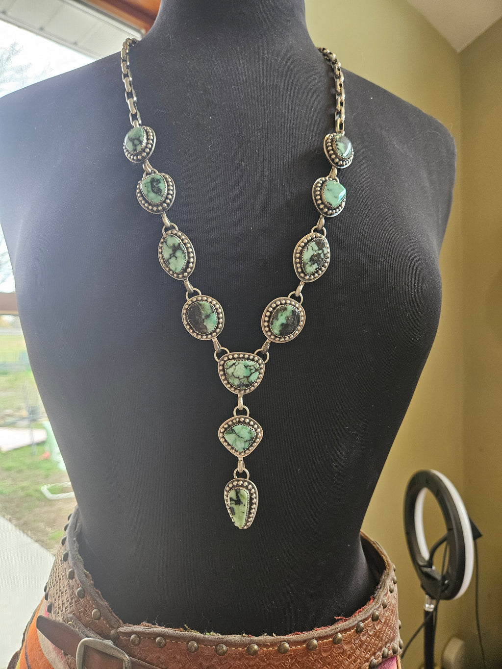 Variscite Lariat