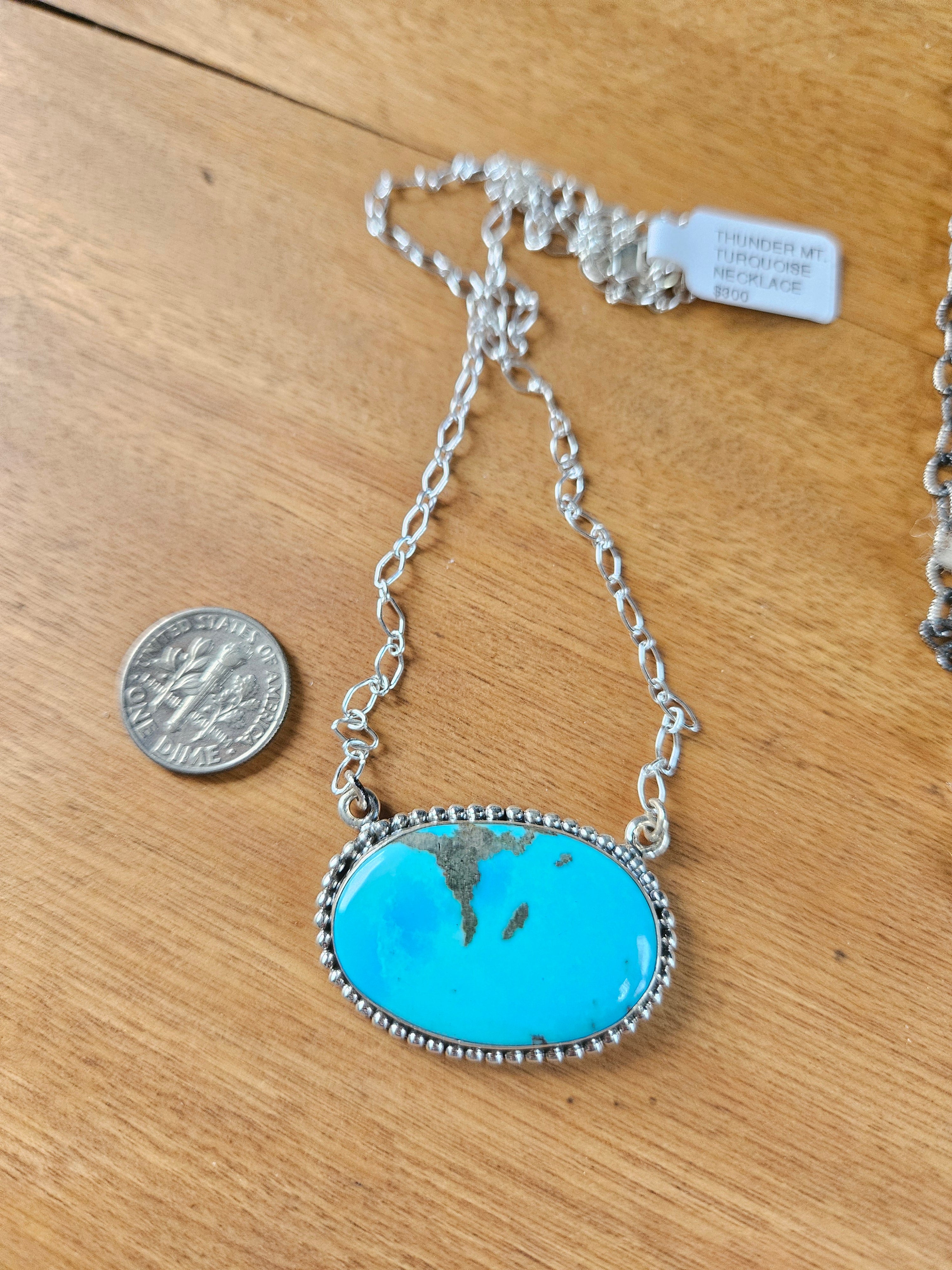 Thunder Mountain Turquoise Necklace