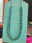 Two strand Double Turquoise Necklace