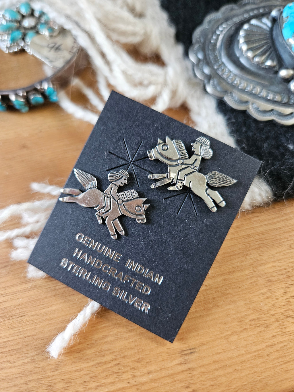 Horses & Chiefs Earrings
