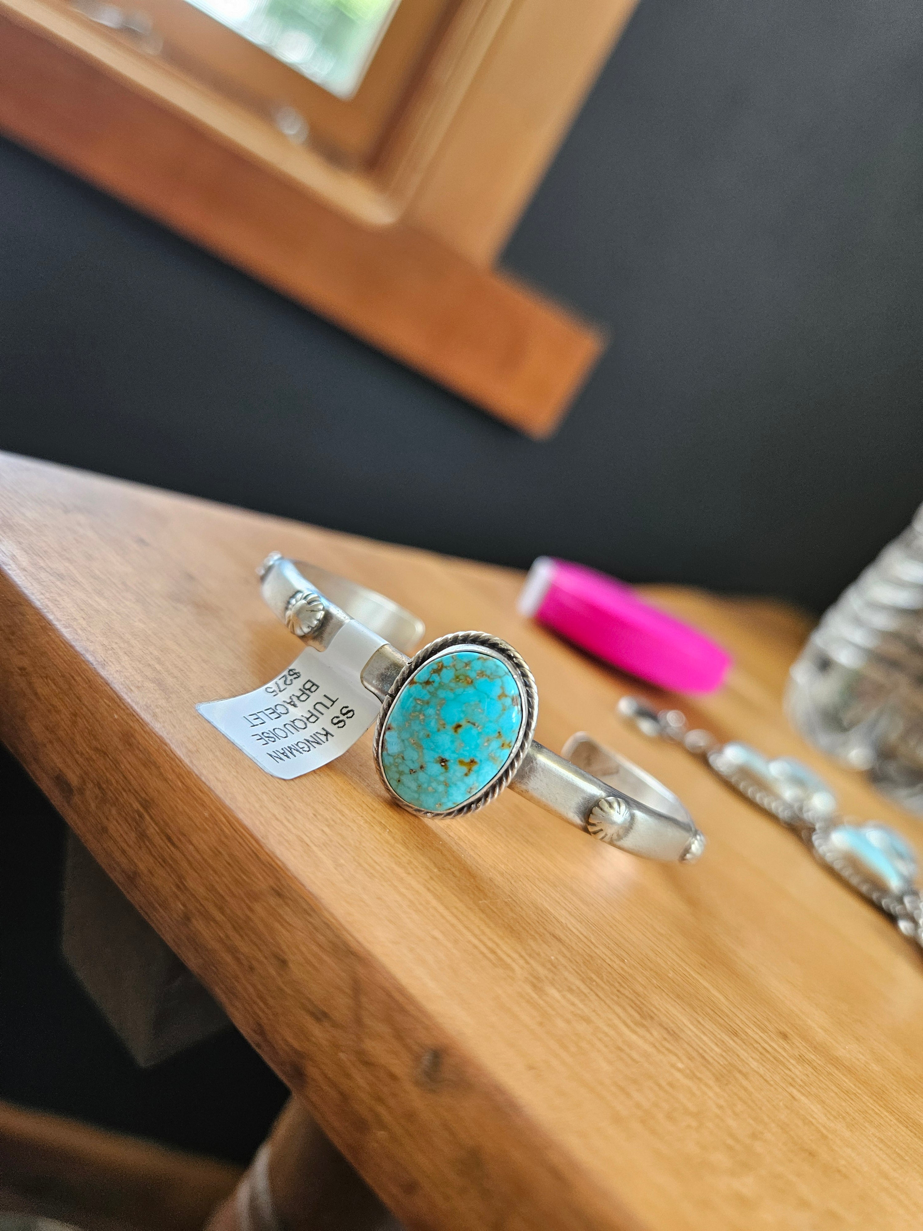 Kingman Turquoise Stacker Cuff