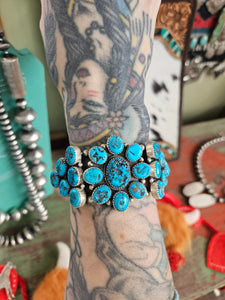 Turquoise Cluster Cuff SALE