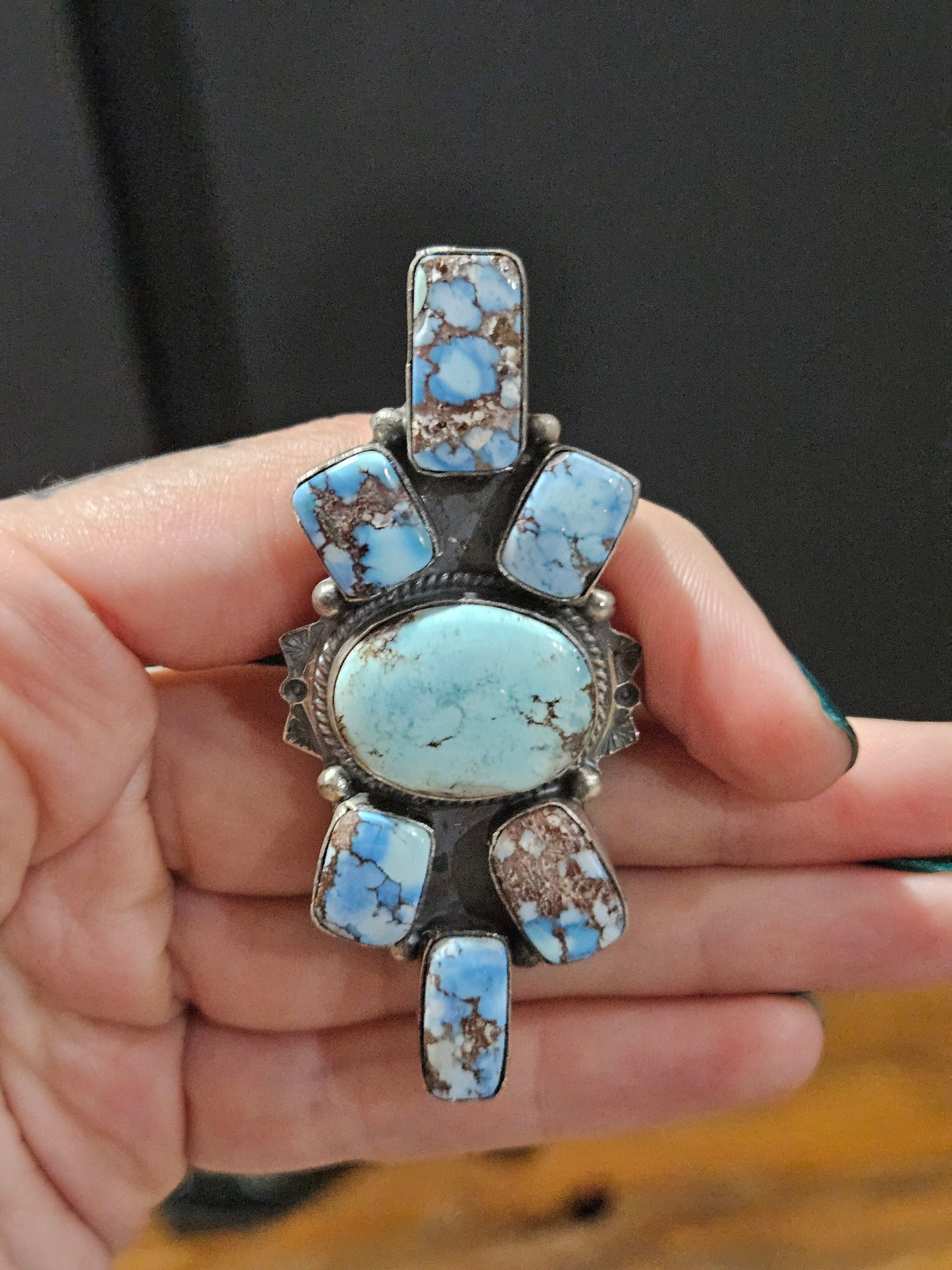 Golden Hills Cluster Ring SALE