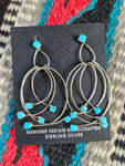 Turquoise Chandelier Earrings
