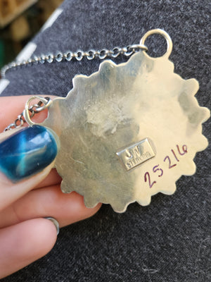 Turquoise Cluster Necklace SALE