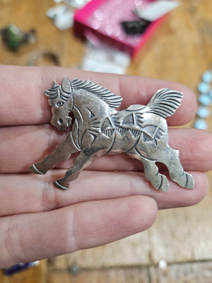 Running Horse Pin