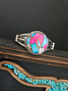 Pink Cotton Candy Cuff #3
