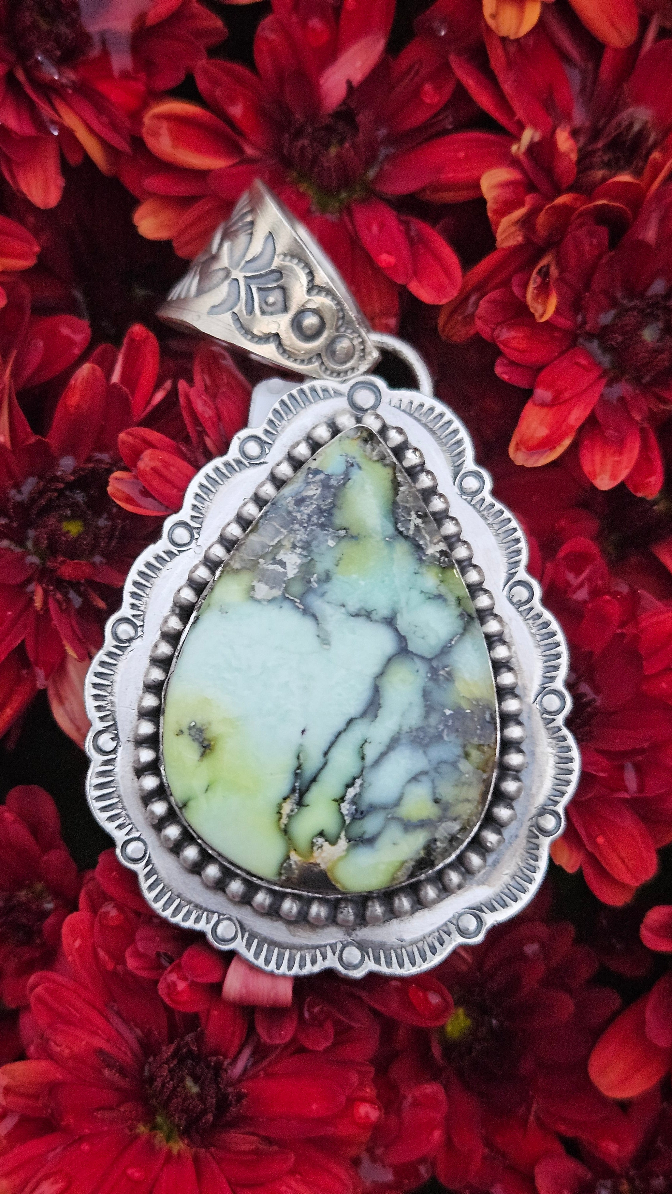 Gorgeous Big Palomino Pendant