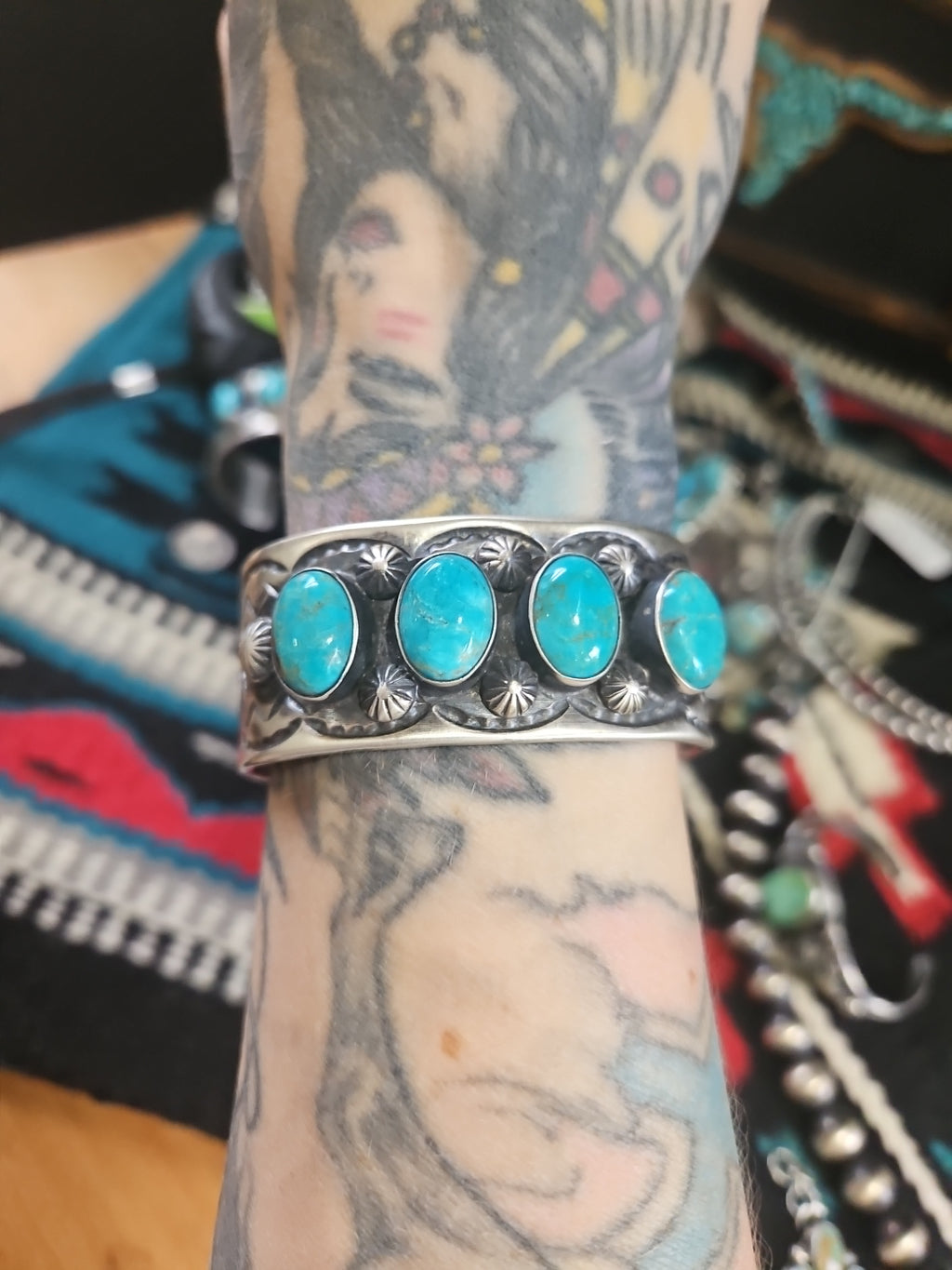 Turquoise Chimney Butte Cuff